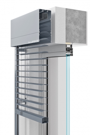 Żaluzja fasadowa w wersji samonośnej - SkyFlow SZF/S