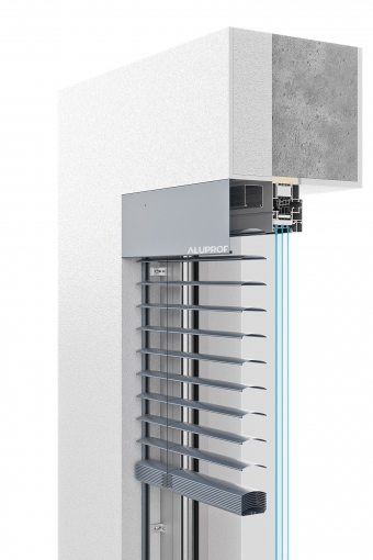 Żaluzja fasadowa w wersji adaptacyjnej - SkyFlow SZF/A