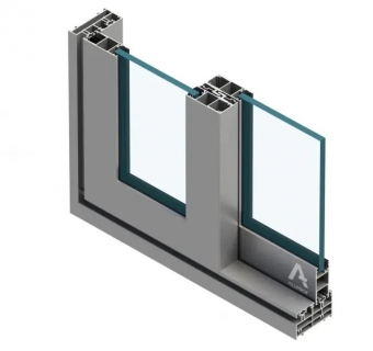 Drzwi balkonowe przesuwne z odpornością na huragan MB-37 SLIDE STORM